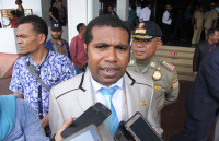 Bupati Biak Janji Segera Transfer Dana Pilkada ke KPU